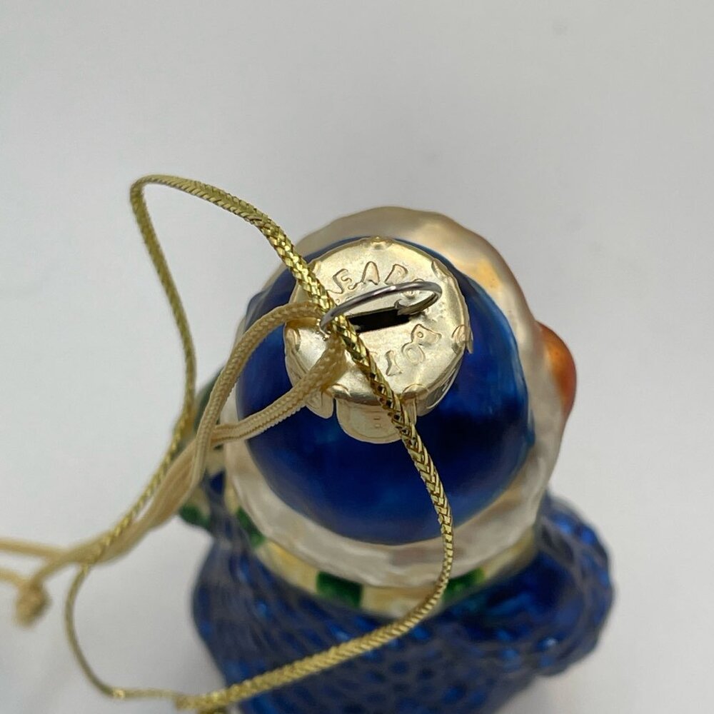 Boyds Bears Blown Glass Ornament 1999 Matthew Vintage Christmas - Picture 4 of 7